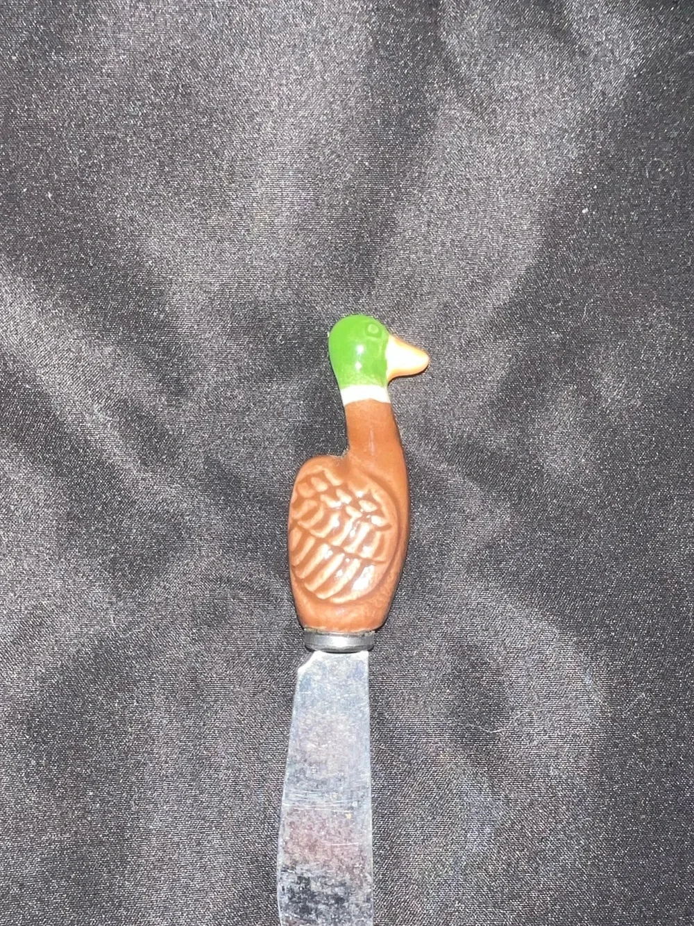 Vintage Duck Cheese Knife
